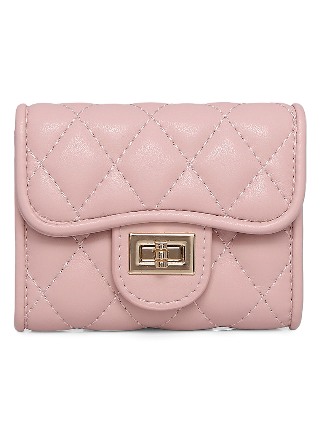 Minimalist Women Textured Card Holder Wallet