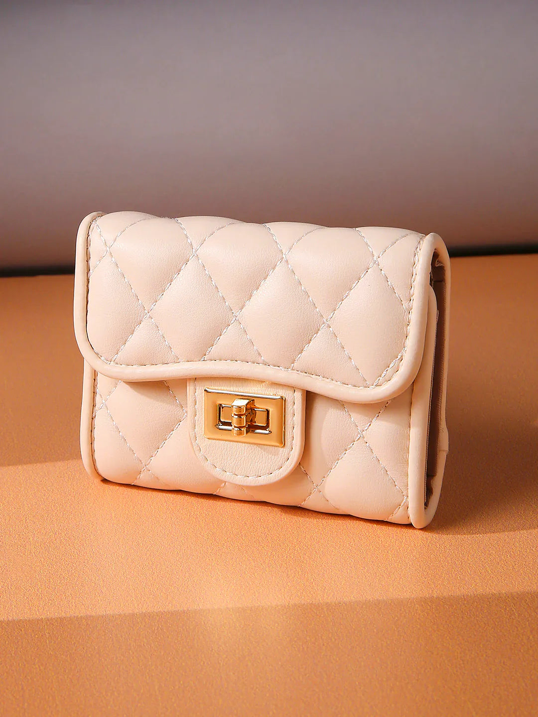 Minimalist Women Textured Card Holder Wallet