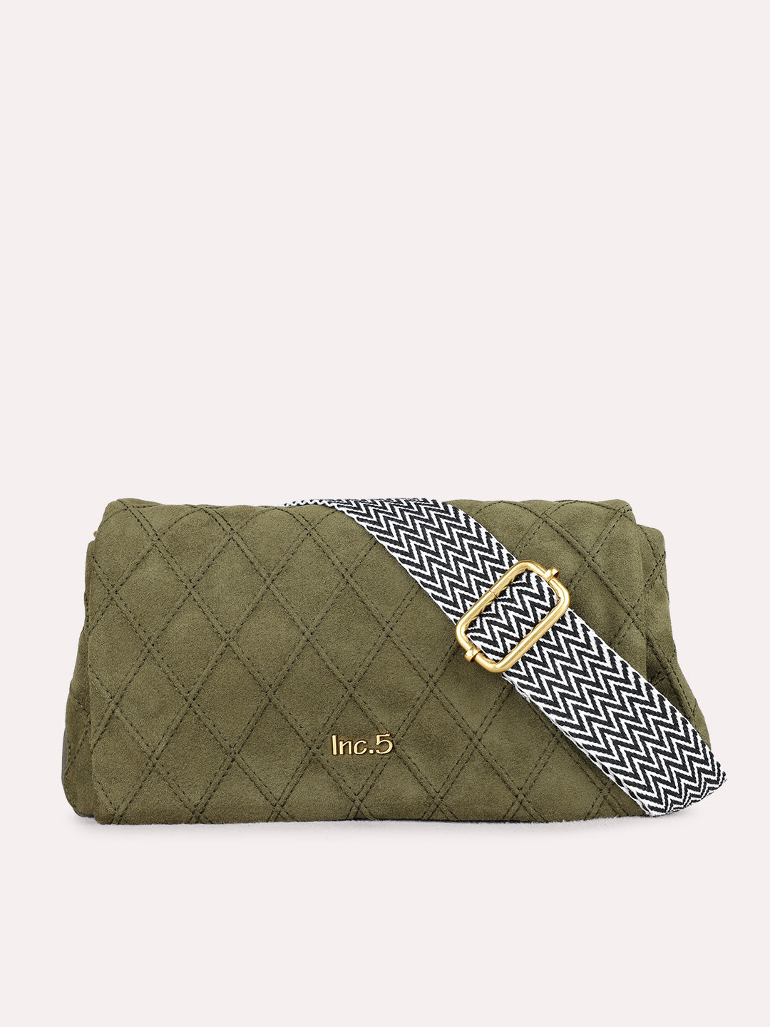 Minimalist Womens Green Shoulder Bag With Magnet Button Lock For Party