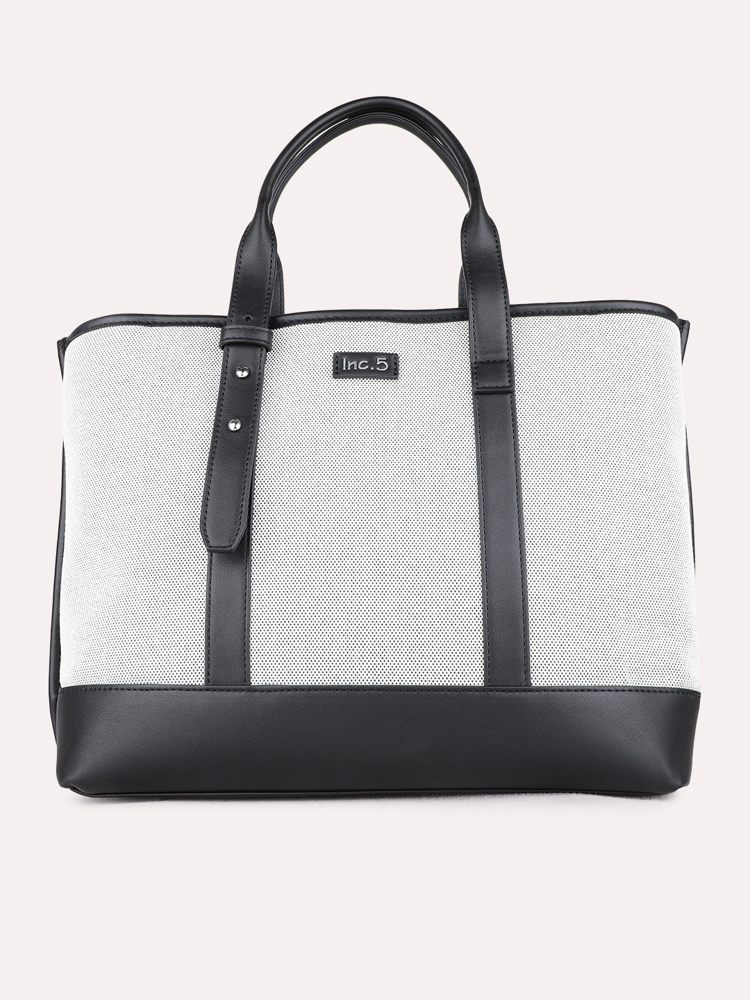 Minimalist Womens Black Shoulder Bag Zip Lock For Casual Use